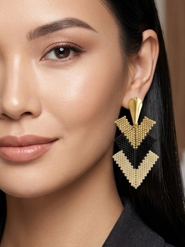 ARETES TEJIDOS MIYUKI COLORES