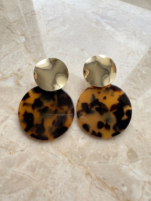 MAXIARETES ANIMAL PRINT DORADO
