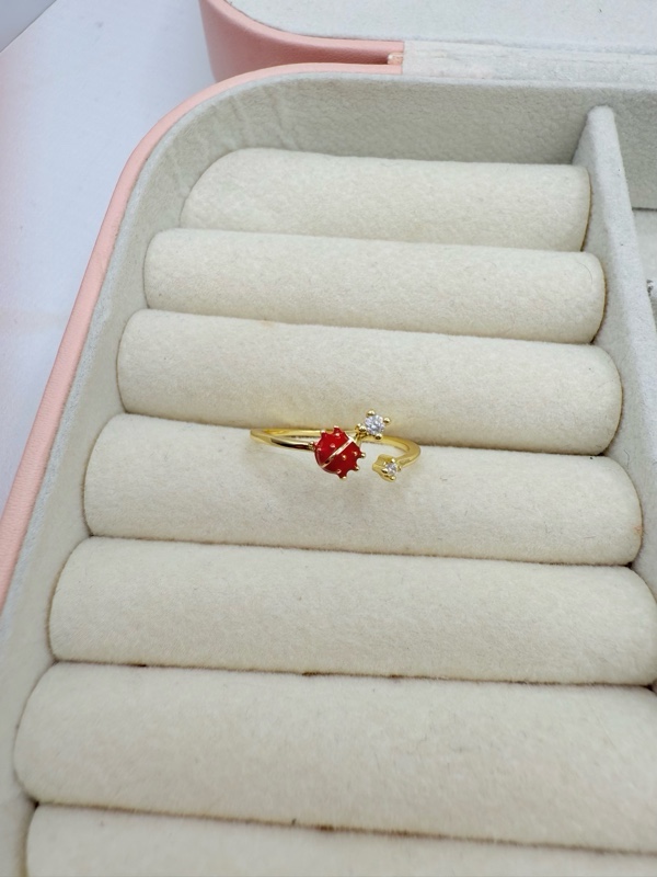 ANILLO DELGADO MARIQUITA DORADO