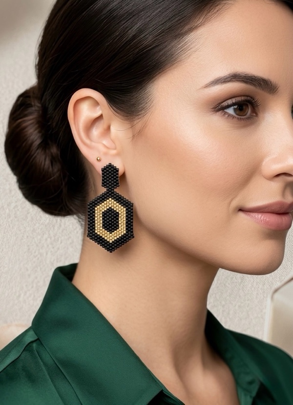 ARETES TEJIDOS MIYUKI COLORES