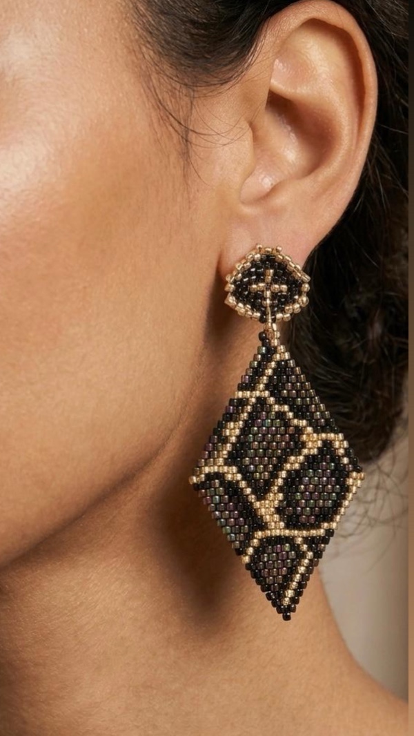 ARETES TEJIDOS MIYUKI COLORES