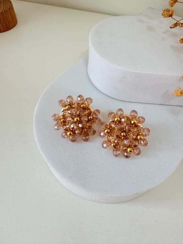 ARETES TEJIDOS MURANO COLORES